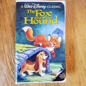 🛍The Fox and the Hound Black Diamond Edition VHS tape #2041